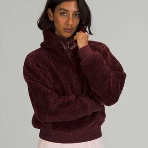 Lululemon Textured Fleece 1/2 Zip - 12